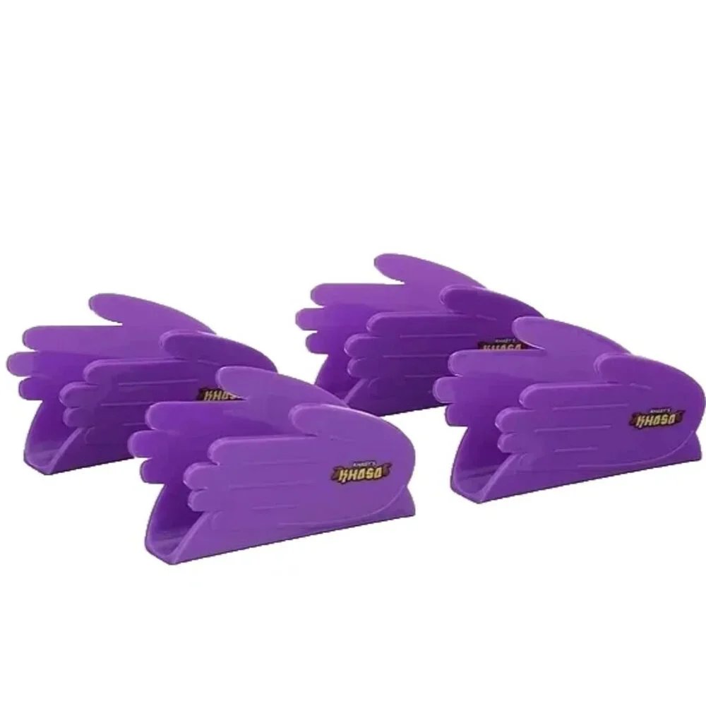 Taco Holders 4 Piece Set Of Purple Hands To Hold Tacos NEW